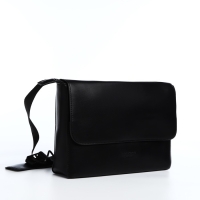 Сумка-мессенджер на магните, цвет чёрный Сумка-мессенджер на магните, цвет чёрный