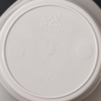 Кашпо для цветов со вставкой &laquo;Лагуна&raquo;, 600 мл, d=13 см, h=9 см, цвет бежевый