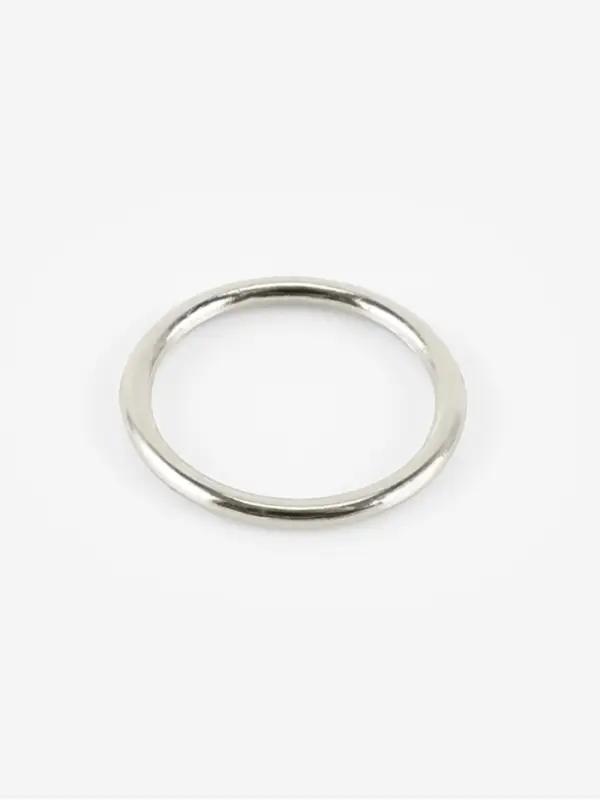 Кольцо для бретелей, металлическое, 10 мм, 20 шт., цвет серебряный