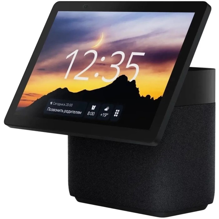 Умная колонка Умная колонка "Яндекс Станция Дуо Макс" (YNDX-00055BLK), голосовой помощник Алиса, 60Вт, с дисплеем, черная