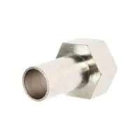 Штуцер ZEIN, 1/2" х 14 мм, внутренняя резьба, никелированная латунь, фасовка 100 шт.