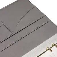 Органайзер на кольцах, А5, с хлястиком, 80л, линия, к/зам, Синий