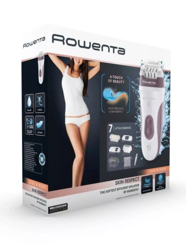 Эпилятор для удаления волос Skin Respect EP8060F0, розовый