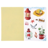 Наклейки детские в стикербуке «Морские жители», 8 листов, 12 х 18 см Наклейки детские в стикербуке «Морские жители», 8 листов, 12 х 18 см