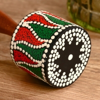 Сувенирный музыкальный инструмент Маракас "Энергия" 7,5х7,5х18 см