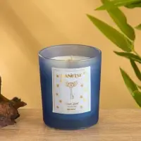 Свеча в стекле с камнем Manifest лаванда 200 гр соевый воск