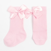 Гольфы Крошка Я «Бантик» 10-12 см, цвет розовый Гольфы Крошка Я «Бантик» 10-12 см, цвет розовый