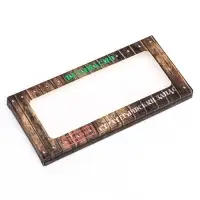 Подарочная коробка под плитку шоколада, с окном &laquo;Стратегический запас&raquo;, 17&times;8&times;1.4 см