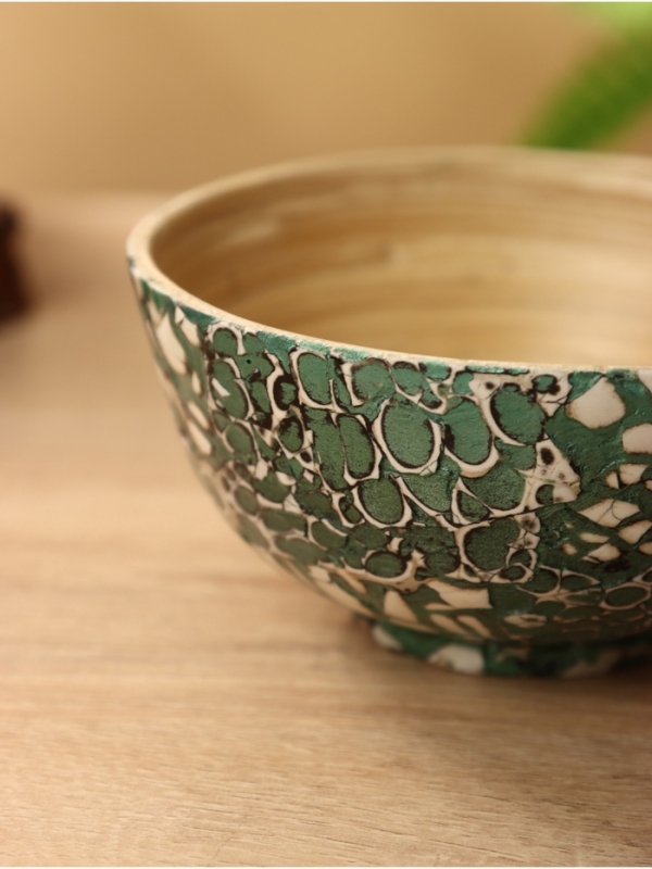 Миска 14х14х7 см, бамбук