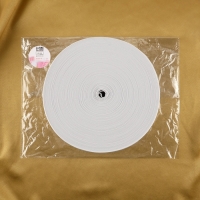 Резинка вязаная, 100 мм, 40 ± 2 м, цвет белый Резинка вязаная, 100 мм, 40 ± 2 м, цвет белый