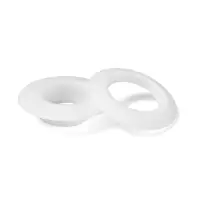 Люверсы для штор d=15.5/26.5 мм, (наб 100 шт цена за наб), цвет белый