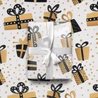 Бумага упаковочная глянцевая &laquo;Большие подарки&raquo;, 70 х 100 см