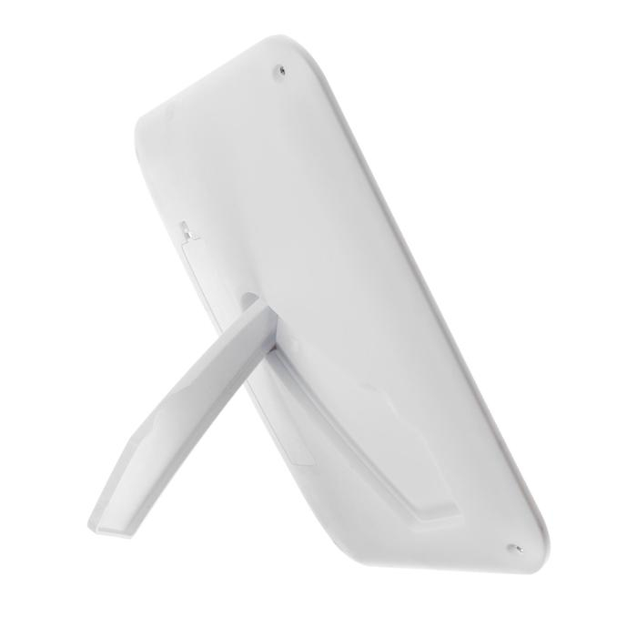 Зеркало Luazon KZ-01, подсветка, настольное, 14 диодов, 4хАА (не в комплекте), белое Зеркало Luazon KZ-01, подсветка, настольное, 14 диодов, 4хАА (не в комплекте), белое