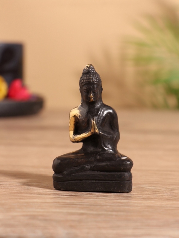 Сувенир бронза "Будда" 4х2х6 см