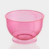 Креманка пластиковая одноразовая &laquo;Кристалл&raquo;, 200 мл, красная