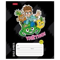 Тетрадь 12 листов в клетку Calligrata &laquo;Влад А4&raquo;, обложка мелованный картон, МИКС