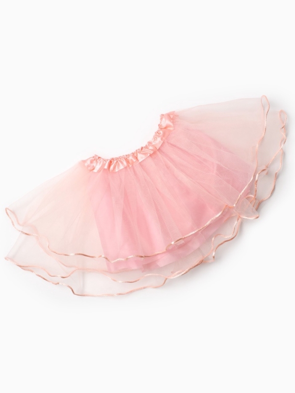 Юбка сетка детская KAFTAN, пудровый, размер 28