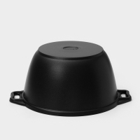 Набор кухонной посуды &laquo;Традиция №1&raquo;, антипригарное покрытие, крышка, цвет чёрный