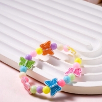 Браслет детский &laquo;Выбражулька&raquo; бабочки порхающие, МИКС