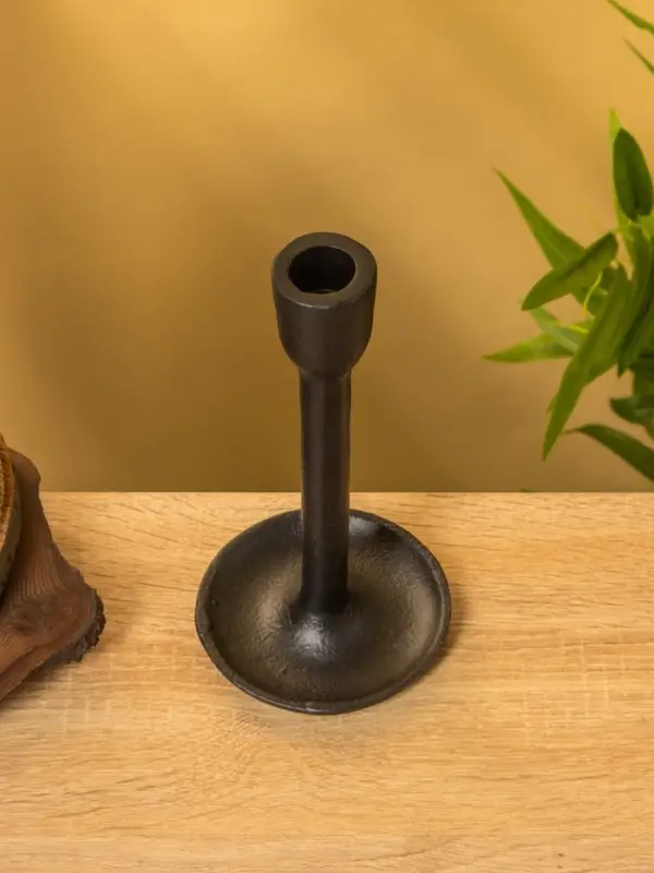 Подсвечник &laquo;Дарк&raquo;, 10&times;10&times;20 см, алюминий