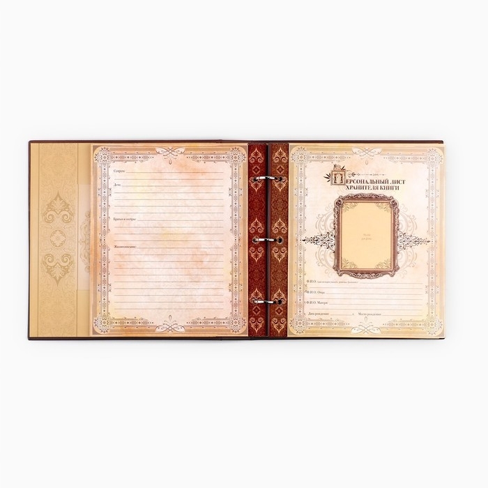 Родословная книга с рамкой под фото &laquo;Семейная летопись&raquo;, 22,5 х 23,7 см.