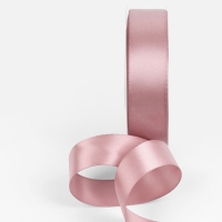 Лента атласная двухсторонняя №164 25мм*25±1м пудровый TR Лента атласная двухсторонняя №164 25мм*25±1м пудровый TR