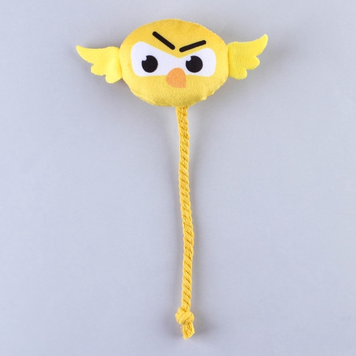 Игрушка для собак &laquo;Птичка&raquo;, с канатом