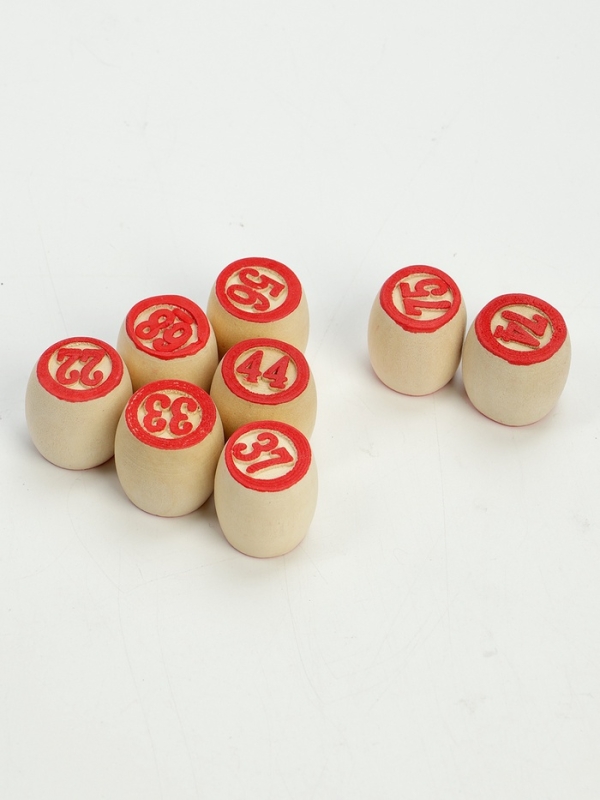 Русское лото настольная игра "Матрешка", бочонок 2.7 х 2.1 см, 24 карточки 21.4 х 7.9 см