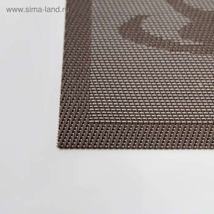 Салфетка сервировочная на стол Fresh coffee, 45&times;30 см, цвет кофейный