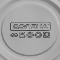 Чайник со свистком из нержавеющей стали Доляна &laquo;Квант&raquo;, 2,8 л, фиксированная ручка soft-touch, цвет хромированный