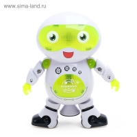 Робот «Танцор», ездит, произвольное движение, световые и звуковые эффекты, работает от батареек Робот «Танцор», ездит, произвольное движение, световые и звуковые эффекты, работает от батареек