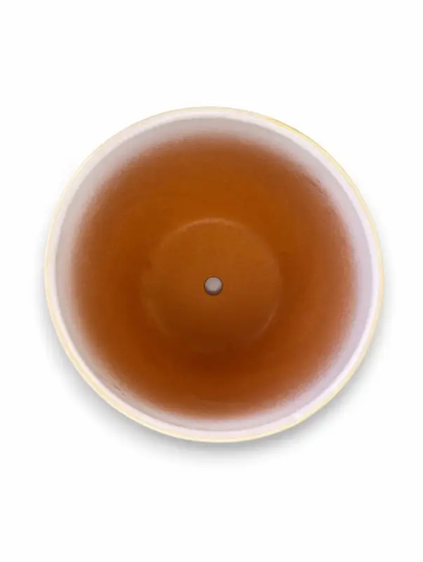 Набор горшков цветочный поддоном 4 шт 0,4 / 1 / 2,5 / 5 л керамика, Тропики