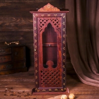 Ключница "Большой замок" дерево 50х21х8 см