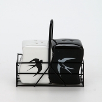 Набор для специй на подставке Дорого внимание &laquo;Ласточки&raquo;, 2 шт