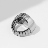 Кольцо «Время» часы круг, цвет серебряно-золотой Кольцо «Время» часы круг, цвет серебряно-золотой