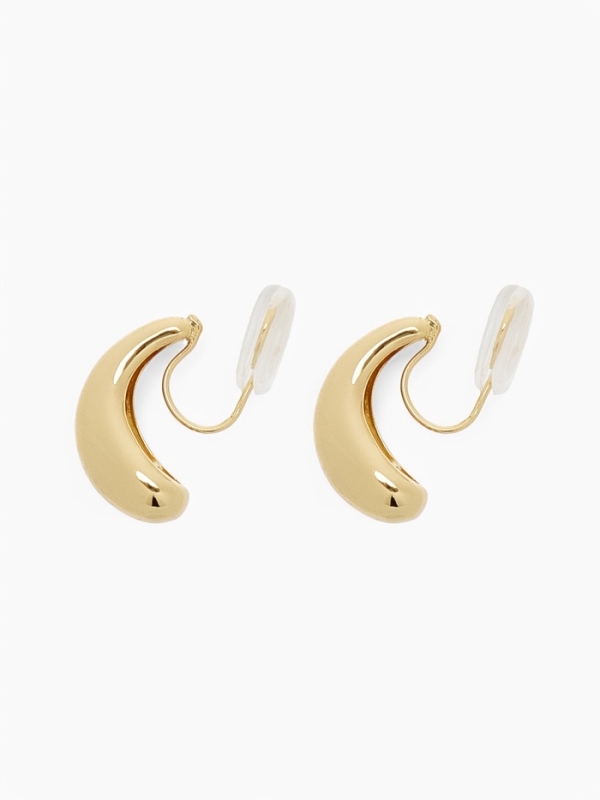 Клипсы &laquo;Тренд&raquo; капли, цвет золото