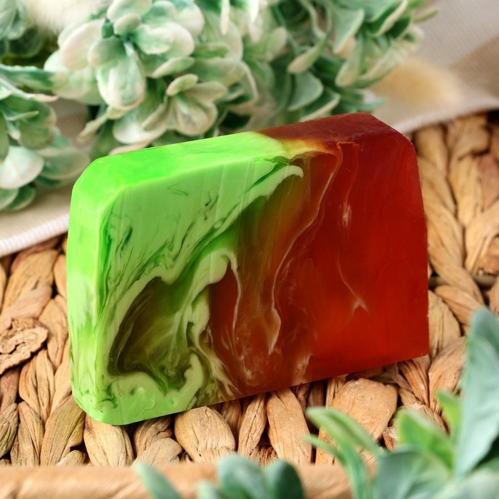 Мыло СПА - уход для бани и сауны "Цветы магнолии" Добропаровъ РУЧНАЯ РАБОТА 80 гр