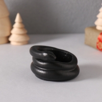 Подсвечник "Змея" крученая мини 4*7*4 см черная Подсвечник "Змея" крученая мини 4*7*4 см черная