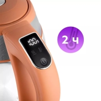 Чайник электрический Kitfort КТ-6661, стекло, 1.8 л, 2200 Вт, коричневый Чайник электрический Kitfort КТ-6661, стекло, 1.8 л, 2200 Вт, коричневый