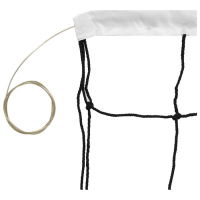 Сетка волейбольная ONLYTOP, с тросом, нить 2 мм, 9,66х0,9 м