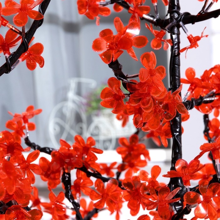 Светодиодное дерево &laquo;Баугиния&raquo; 1.5 м, 480 LED, постоянное свечение, 220 В, свечение красное