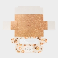 Коробка для кондитерских изделий с окном &laquo;Шары&raquo;, 26 х 10 х 8 см, Новый год