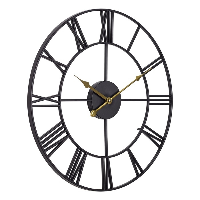 Часы настенные, интерьерные "Классика", бесшумные, d-45.5 см