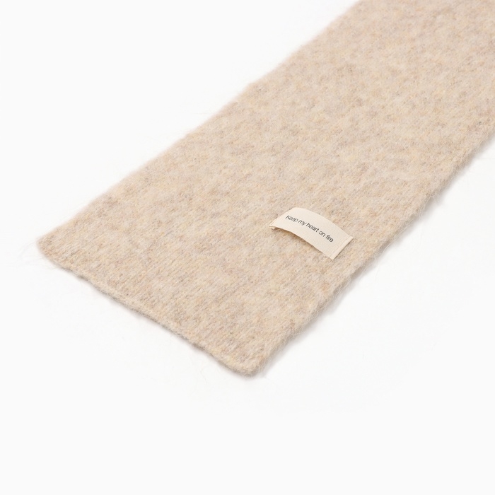 Шарф женский MIST, бежевый, 16*160±5 см Шарф женский MIST, бежевый, 16*160±5 см