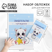 Папка для документов набор &laquo;Мои первые документы&raquo;, 23,5 х 31,3 см