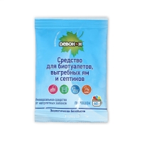Порошок для выгребных ям, септиков и биотуалетов нижнего бака &laquo;Девон-Н&raquo;, 60 г