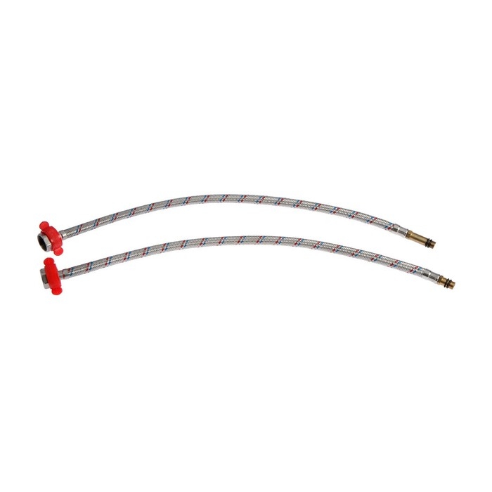 Подводка для смесителя ZEIN, гайка 1/2 Подводка для смесителя ZEIN, гайка 1/2", штуцер М10, 50 см, ключ для монтажа, набор 2 шт