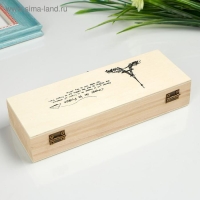 Шкатулка дерево под роспись "Эйфелева башня" 3,5х19,2х7,2 см Шкатулка дерево под роспись "Эйфелева башня" 3,5х19,2х7,2 см