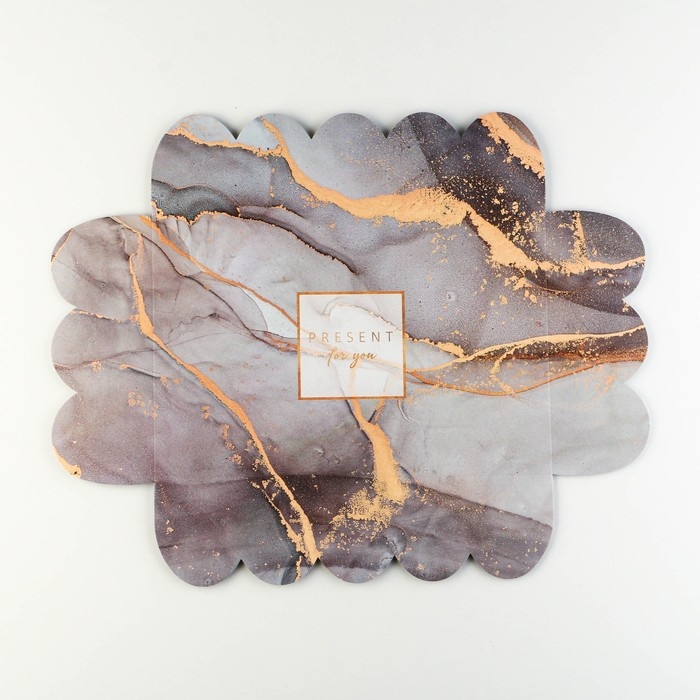 Коробка для печенья, кондитерская упаковка с PVC крышкой, «Мрамор», 20 х 30 х 8 см Коробка для печенья, кондитерская упаковка с PVC крышкой, «Мрамор», 20 х 30 х 8 см