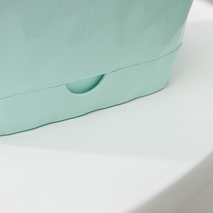 Горшок &laquo;Классика&raquo;, 1 л, цвет мятный